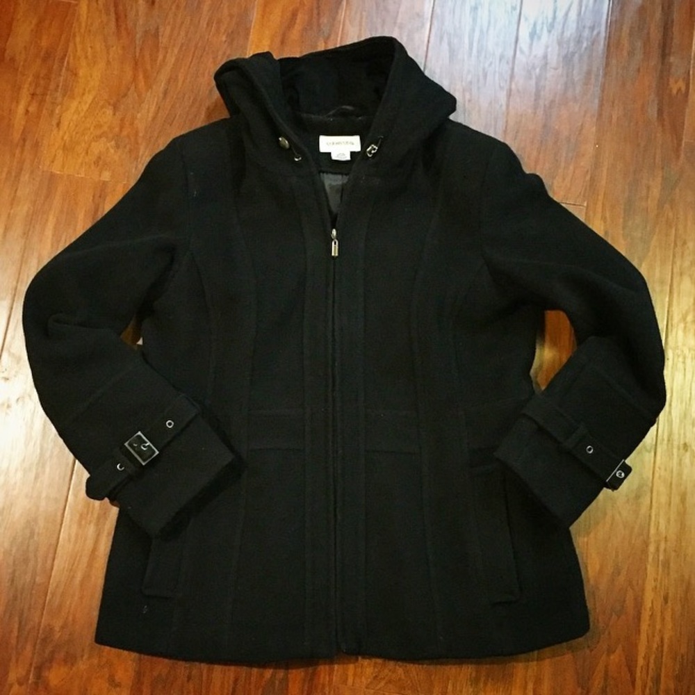 St John's Bay Wool Coat